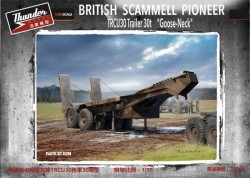 British Scammell Pioneer TRCU30 Trailer 30t "Goose-Neck"