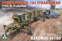 Stratenwerth 16t Strabokran 1944/45 + Hanomag SS100