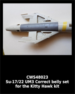 Su-17/22 UM3 Correct belly set Kitty Hawk kit