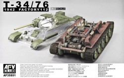 T-34/76 1942 Factory 112 w.transparent turret turret (Limited)