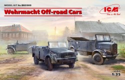  Wehrmacht Off-road Cars (Kfz1,Horch 108 Typ 40, L1500A)