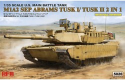 M1A2 TUSK I/ TUSK II WITH FULL INTERIOR