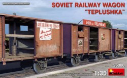 Soviet Railway Wagon "Teplushka