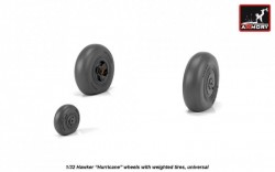 Hawker "Hurricane" wheels w/ weighted tires