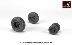 SH-60 Seahawk wheels w/ weighted tires