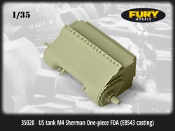 US tank M4 Sherman One-piece FDA (E8543 casting)