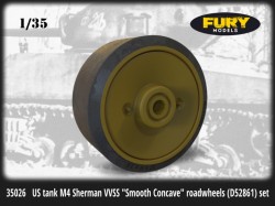 US tank M4 Sherman VVSS 