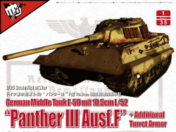 German Middle Tank E-50 mit 10.5cm L/52 “Panther III Ausf.F”