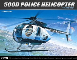HUGHES 500D POLICE HELICOPTER