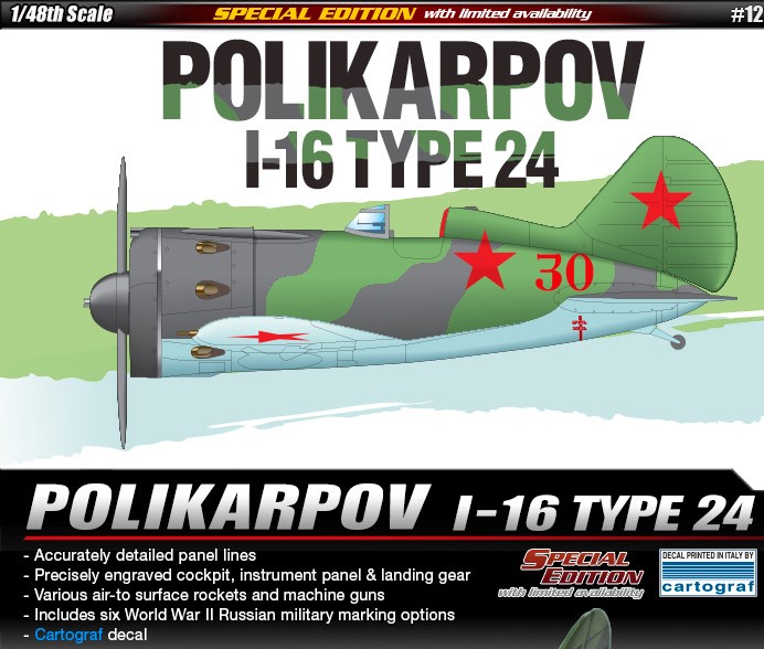 Polikarpov I-16 Type 24 LE: