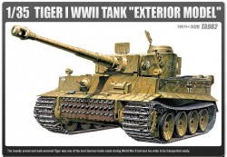 TIGER-I WWII TANK "EARLY-EXTERIOR MODEL