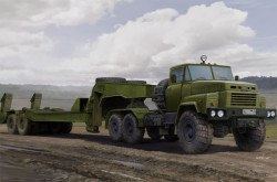 Russian KrAZ-260B Tractor with CMAZ/ChMZAP-5247G semitrailer