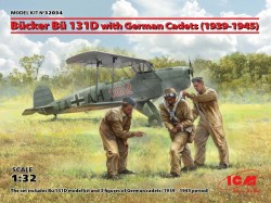 Bücker Bü 131D w.German Cadets( 1939-45)