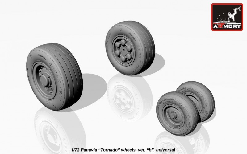 Panavia "Tornado" wheels, ver."b"