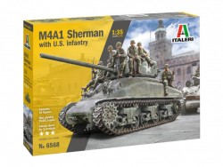 M4A1 Sherman with U.S. Infantry