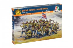 British Infantry and Sepoys