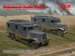 Wehrmacht Radio Trucks(Henschel 33D1 Kfz.72, Krupp L3H163 Kfz.72) 