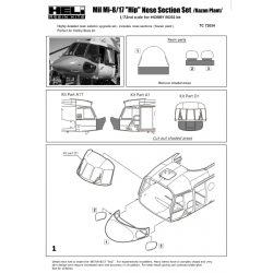 Mil Mi-8/17 "Hip" Nose Section (KAZAN Plant)