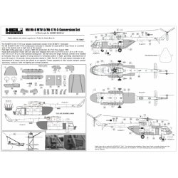 Mil Mi-8 MTV-5/Mi-17V-5 Conversion Detail Set (Closed Ramp)