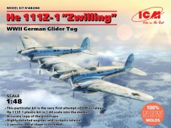 He 111Z-1 Zwilling, WWII German Glider Tug