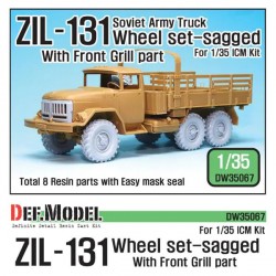 Zil-131 Sagged Wheel Set