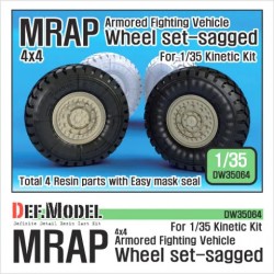 US Mrap M Pro Sagged Wheel Set for Kinectic 