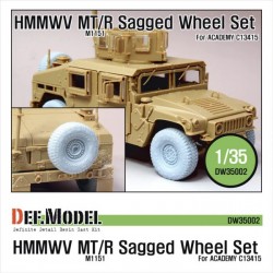 US M1151 Hmmwv Mt R Wheel Set for Academy 
