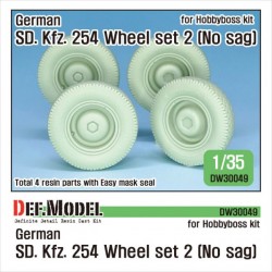 German Sd. Kfz. 254 Wheel Set 2 No Sag for Hobbyboss 