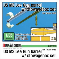 US M3 Lee Grant Gun Barrel for Takom 
