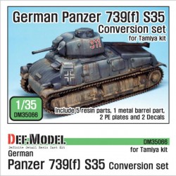 German Panzer 739 S35 Conversion Set for Tamiya Somua S35 