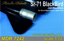 SR-71 Blackbird. Jet nozzles