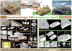 Panzerkampfwagen Vi P Or Bergepanzer Tiger P 2in1