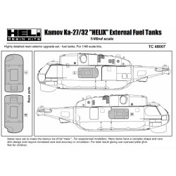 Kamov Ka-27-32 HELIX External Fuel Tanks Set