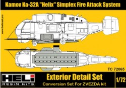 Kamov Ka-32A "Helix" Simplex Fire Attack System Exterior Detail Set