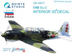 Suchoj Su-2 Interior 3D Decal
