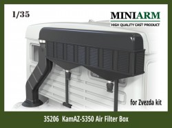 Air filter box for KamAZ-5350