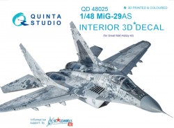 MiG-29AS Interior 3D Decal