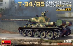 T-34/85 Czechoslovak Prod. Early Type. Interior Kit