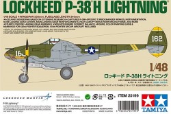 P-38 H Lightning (White Box)