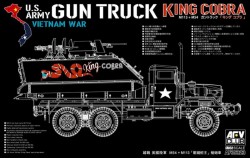 US Army Vietnam war Gun Truck "King COBRA"