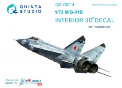 MiG-31B Interior 3D Decal