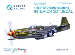 P-51D (Early) Interior 3D Decal