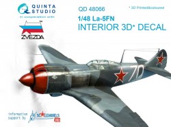 La-5FN Interior 3D Decal