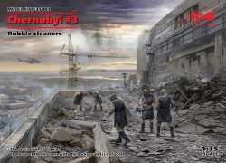 Chernobyl 3. Rubble cleaners (5 figures)