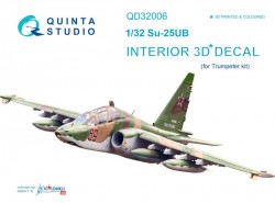 Su-25UB Interior 3D Decal
