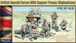 British Special Forces w/ Support Troops (Afgh.)