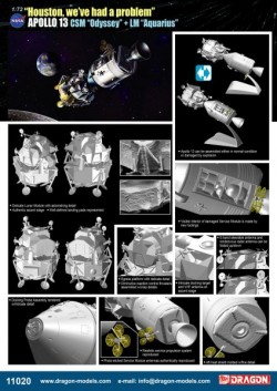 Apollo 13 Command & Service Module & Lunar Module