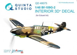 Bf-109G-2 Interior 3D Decal