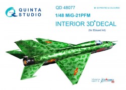 MiG-21PFM Interior 3D Decal