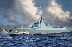 PLA Navy Type 052C Destroyer
